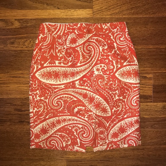 J. Crew Factory Dresses & Skirts - J. Crew Printed Pencil Skirt